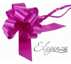 Eleganza Poly Pull Bows 50mm X 20Pcs Fuchsia No.28