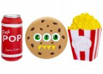 Junk Food Vinyl Dog Toy ( Assorted Designs )