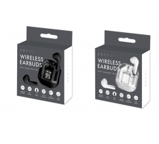 Wireless Earbuds with Digital Screen Charging Case