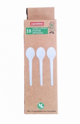 Paper Spoons Pk18