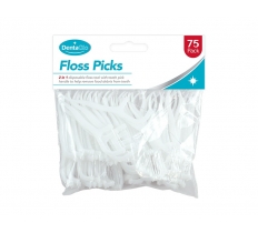 Dental Floss Toothpicks - 75 Pack