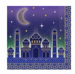 Eid 33cm x 33cm Paper Napkins 16 Pack