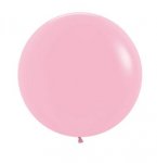 Fashion Colour Pink 24" Latex Balloons 60cm 3 Pack