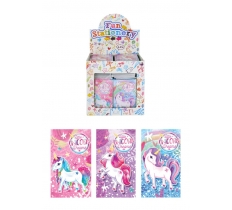 Unicorn 9.3cm X 5.5cm Notebook X 168 ( 8p Each )