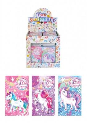 Unicorn 9.3cm X 5.5cm Notebook X 168 ( 8p Each )