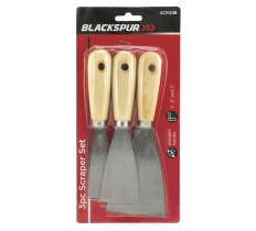 Blackspur 3 Pack Scraper Set 1" 2" & 3"