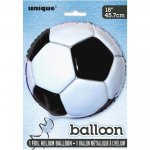 3D Soccer Round Foil Balloon 18"