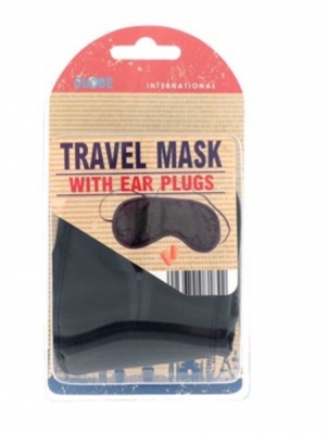 Travel Mask with Ear Plugs - The Perfect Travel Companion