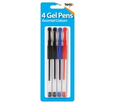 Tiger Gel Pens 4 Pack