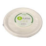 10" Bagasse Plate 8 Pack