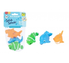 First Steps Vinyl Bath Toys 3 Pack