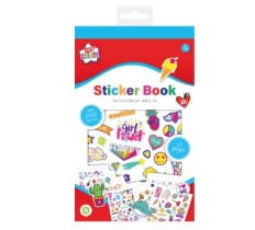 Sticker Book Assorted Designs & Sizes Over 1000 Stickers