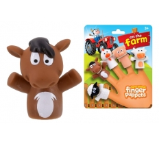 Farm Animals 5pc Finger Puppets