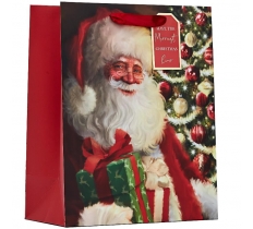 Christmas Merriest Santa Large Bag