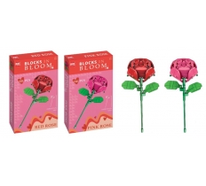 Blocks In Bloom Rose