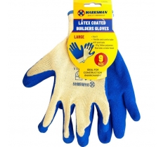 Natural Rubber Coated Gloves size 9