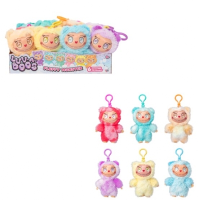 Luv-a-boos Fluffy Monster with Clip