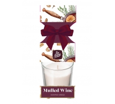 120G CRACKER CANDLE - MULLED WINE