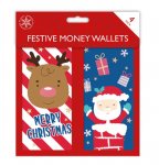 Christmas Character Money Wallets 4 Pack