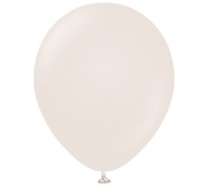 Kalisan 12" Retro White Sand Latex Balloons ( 100 )