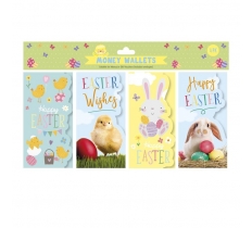 4PK EASTER MONEY WALLETS