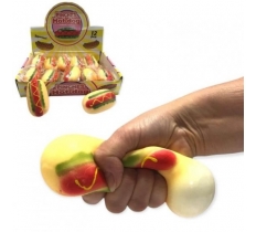 Hotdog Squeeze Squishy Toy