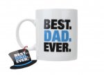 Fathers Day 11oz Best Dad Ever Can Shaped Mug