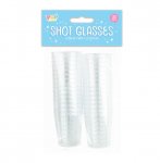 Plastic Shot Glasses 50 Pack