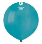 Gemar 19" Pack Of 25 Latex Balloons Turquoise #068