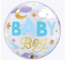 Baby Boy 22" Sweet Dreams Bubble Balloon