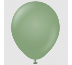 Kalisan 18" Retro Eucalyptus Balloon 25 Pack