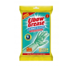 Elbow Grease Aqua Anti Bac Bathroom Cleaning Gloves L