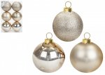Baubles 10cm Champagne