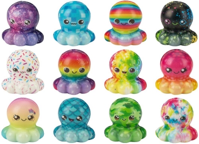 Pu Slow Rise Octopus 4cm