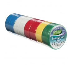 Ultratape 19mm x 4.5m Electric Pvc Tape 8 Pack ( Assorted )