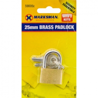 Brass Padlock 25mm
