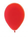 Crystal Solid 12" Red 315 Latex Balloons 30cm - 50 Pack