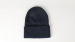 Adult Black Knitted Beanie hat