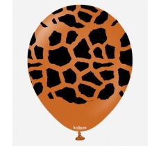 Kalisan 12" Safari Giraffe Rust Orange - 25ct