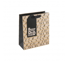 Best Dad Kraft Medium Gift Bag