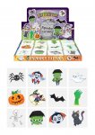 Mini Halloween 4cm Tattoos X 48 ( 18p Each )