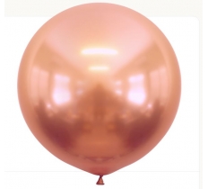 Kalisan 24" Mirror Rose Gold Balloon 2 Pack
