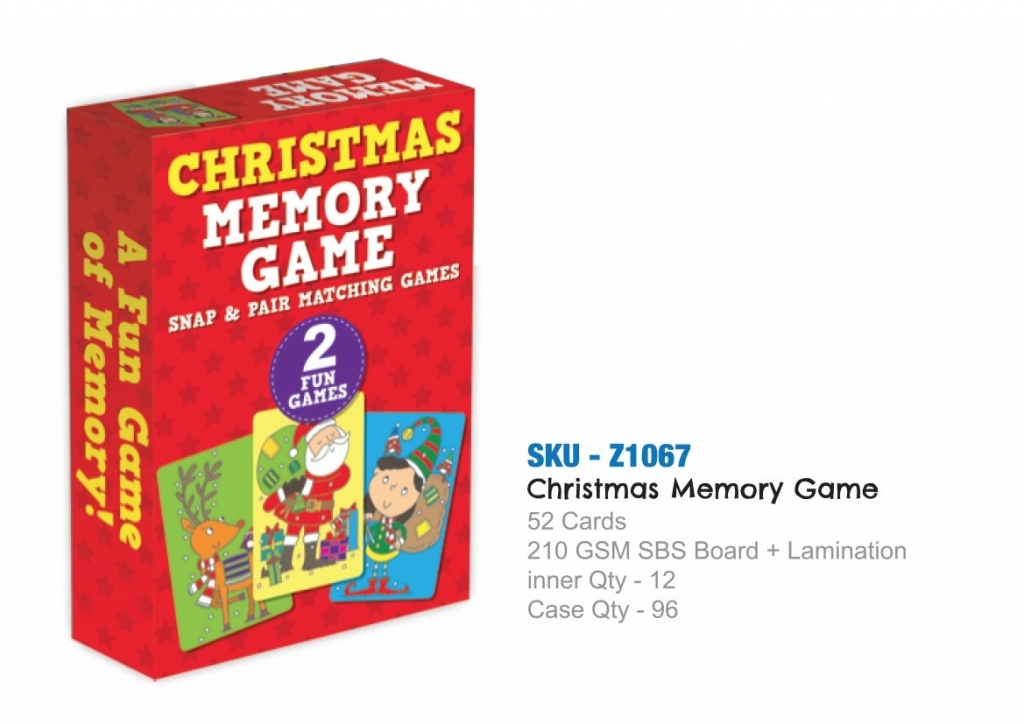 Christmas Card Memory Game - Click Image to Close