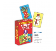 Christmas Card Memory Game