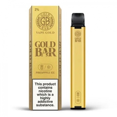 Gold Bar 600 Vape Pineapple Ice