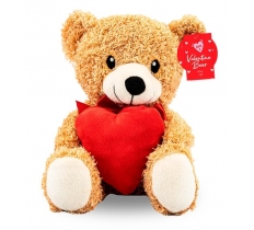 Valentine's Bear with Heart 20cm