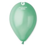 Gemar 13" Pack 50 Latex Balloons Metallic Aquamarine #062