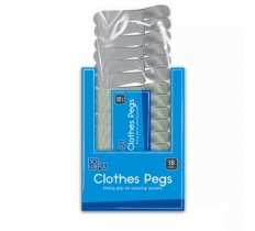 Strong Grip Clothes Pegs 18pk