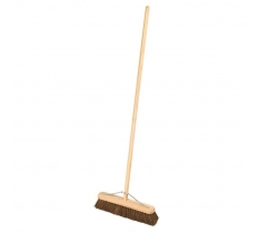 Elliotts Wooden Sweeping Broom 45cm With Coconut Fibre FSC
