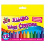 Tallon 12 Jumbo Wax Crayons